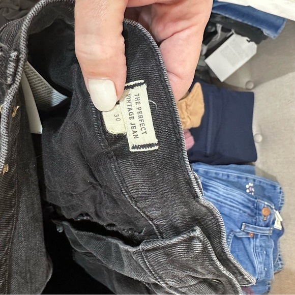 MADEWELL black the perfect vintage jean - Picture 9 of 10